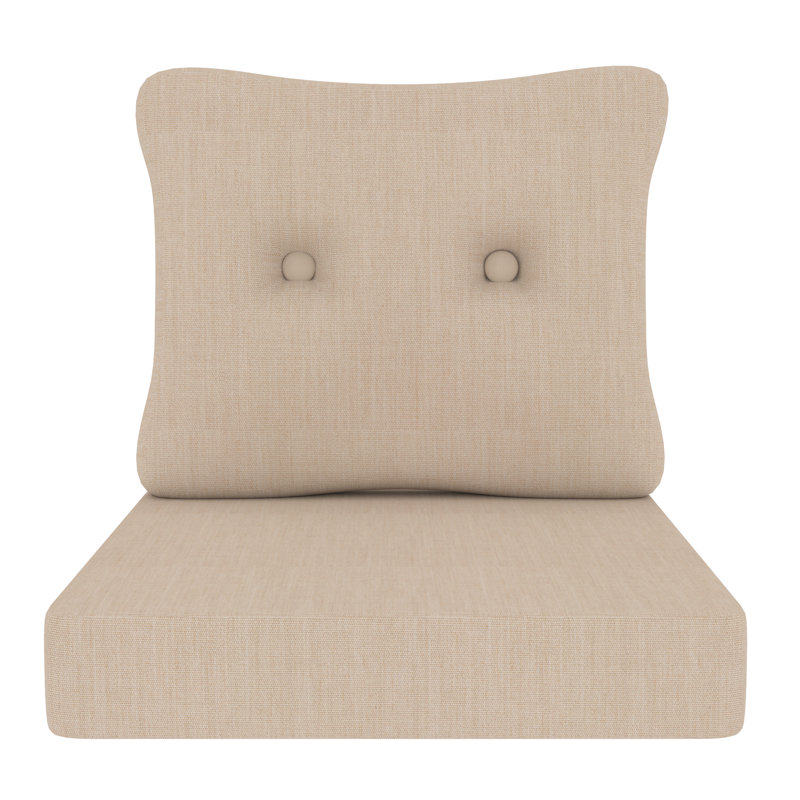 Coussin de siège intérieur / extérieur, Toile lin