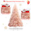 Arbre de Noël artificiel pin rose classique-1822198389