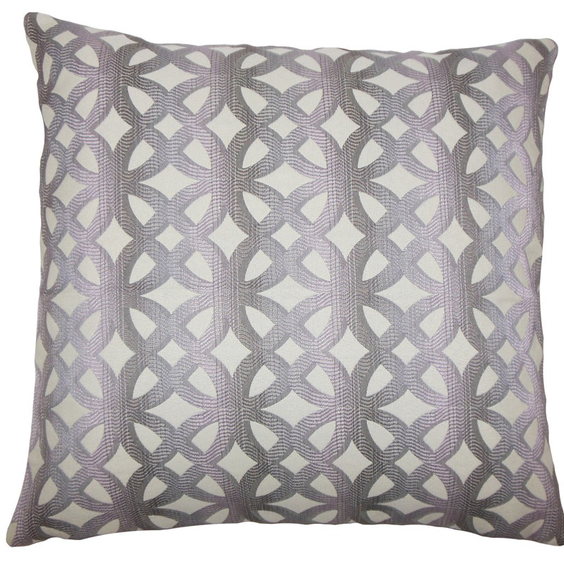 Coussin Heulwen, H 18 po x l 18 po x P 5 po, Lilas