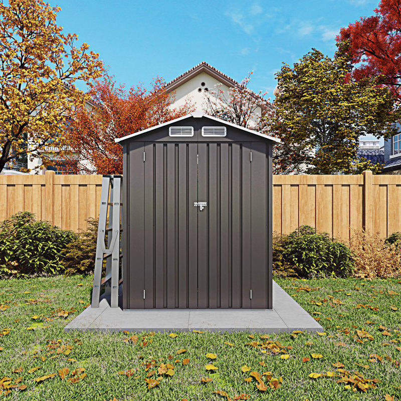 Remise extérieure pour outils avec porte verrouillable