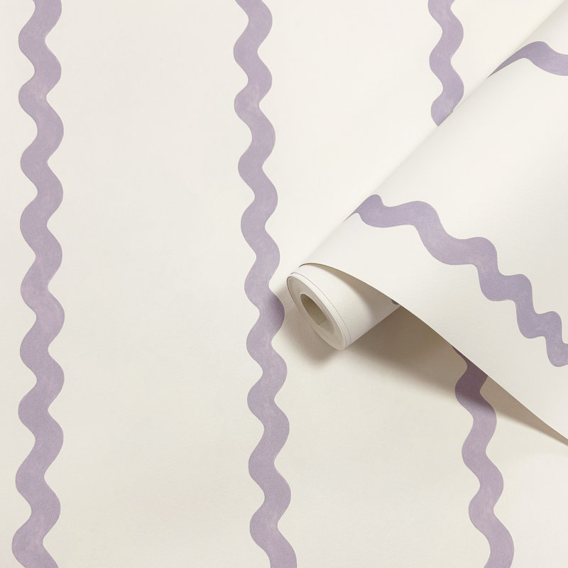 Do The Wiggle Stripe, Purple Cream