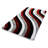 Rhythm Wave Shag Bath Rug