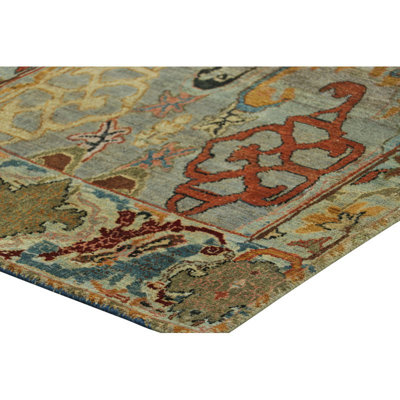 One-of-a-Kind 2'7x10'11 Hand Knotted Area Rug
