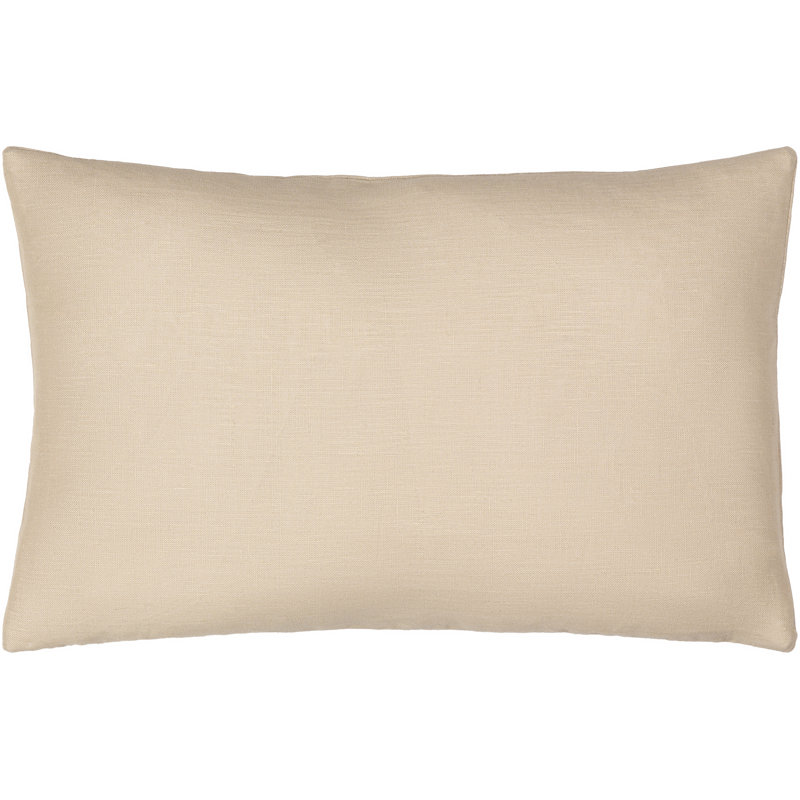 Sacia Linen Pillow Cover, Tan