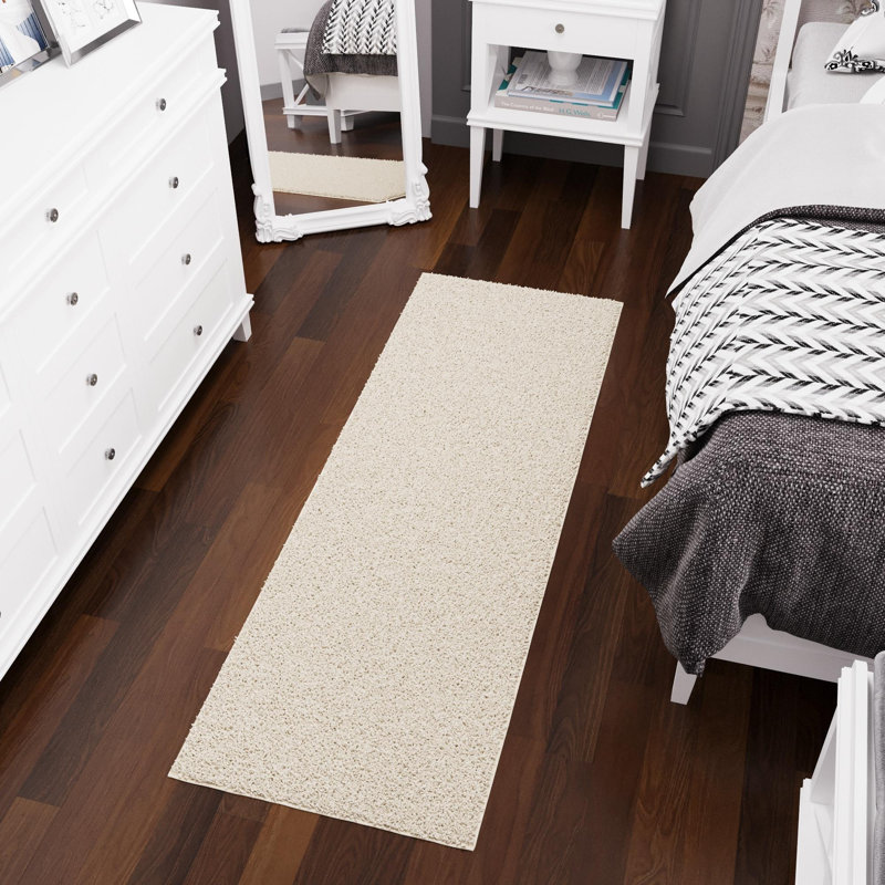 Polypropylene Plastic Non-Slip Bath Rug, Runner 23.6" x 59"