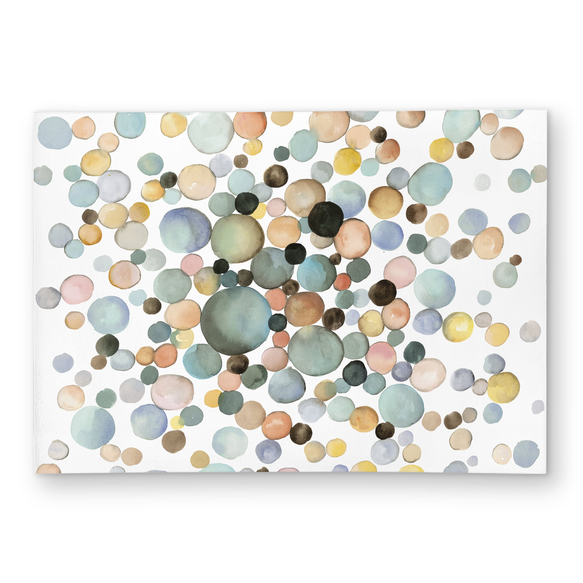 East Urban Home Little bubbles - Abstract Minimalist Outdoor Area Rug ...