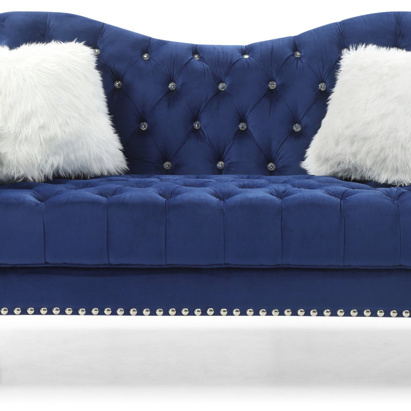 Causeuse Cozy, Bleu