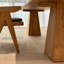 Grande table simple en bois de frêne massif-107150264