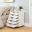 49cm Wide 5 -Drawer Mobile File Cabinet-689747137