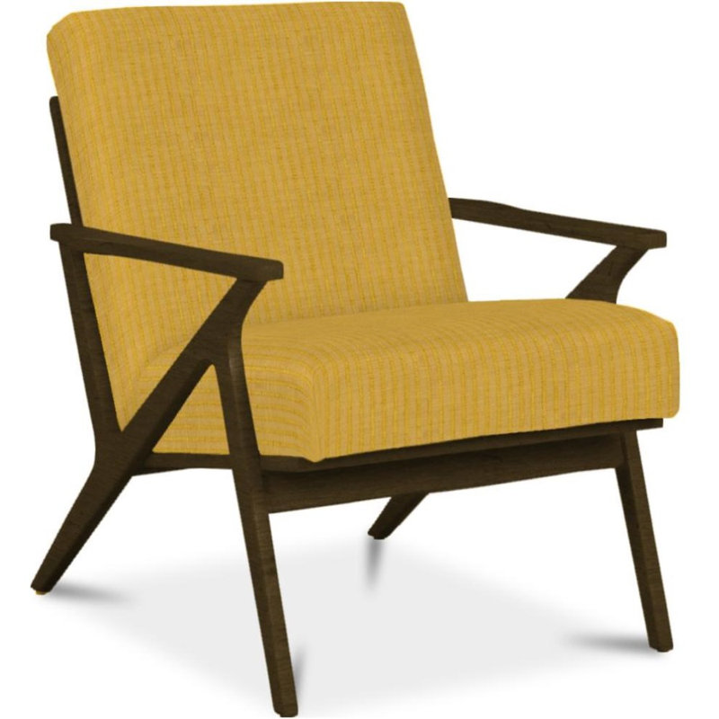 Mansford Chair, Ida Graphite, Molasses