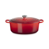 Le Creuset Enameled Cast Iron Oval Dutch Oven with Lid