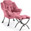 Upholstered Accent Chair-728224034