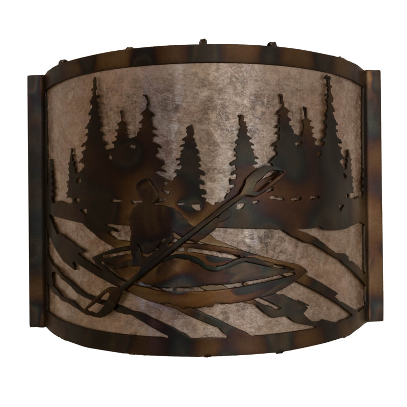 Maleah 1 - Light Flush Mounted Sconce