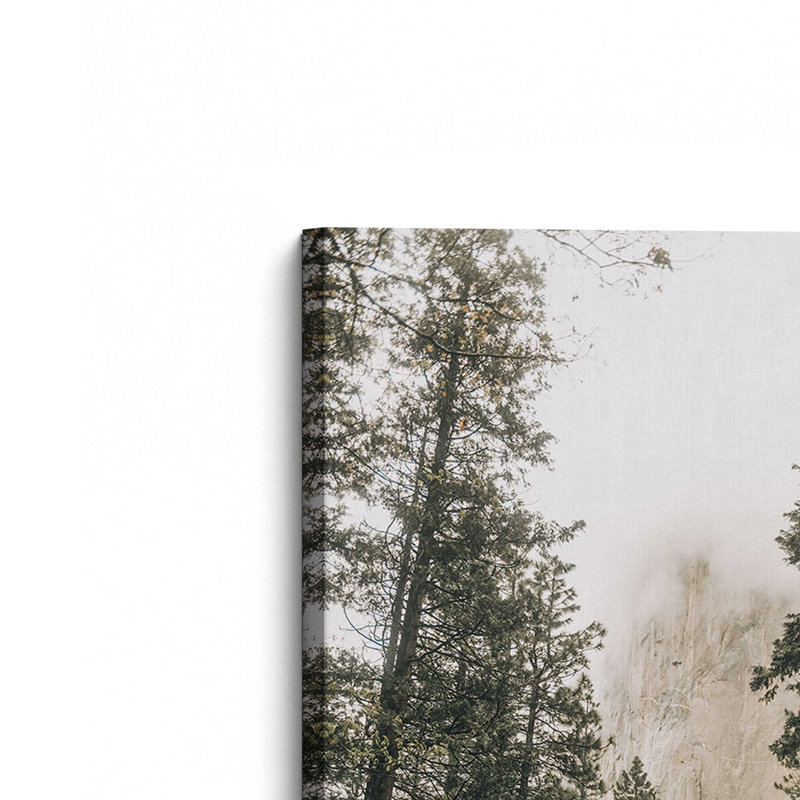 Impression sur toile Woodland Journey, dans un cadre en érable américain, 30 po x 20 po, H 18 po x l 12 po x P 1,25 po