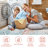 Machine Washable Rug Indoor Soft Rugs for Living Room Non Slip Accent Carpet Boho Rug Vintage Rug Ultra-Thin Low Pile Floor Cover for Bedroom Dining Room Nursery Home Office Playroom-594469097