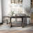 Rudasill Extendable Solid Wood Base Dining Table