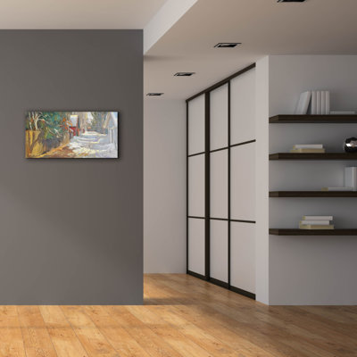  'Neighborhood Drive' by Allayn Stevens Canvas Wall Art, 40" x 20"