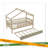Wooden House Bed With Trundle-156067101-156067103