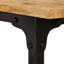 Feller Solid Wood Steel Writing Desk