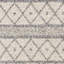 Angee géométrique tissé à plat recyclé P.E.T. Tapis intérieur / extérieur gris / beige-506914957