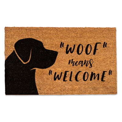 Tapis pour porte d'extérieur 30 po x 18 po