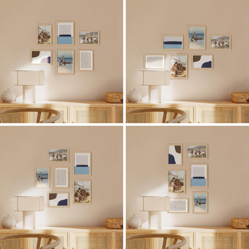 Picture Frames for Gallery Wall, Beige
