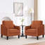 Chaises d'appoint Mid-Century avec coussins amovibles-224234322