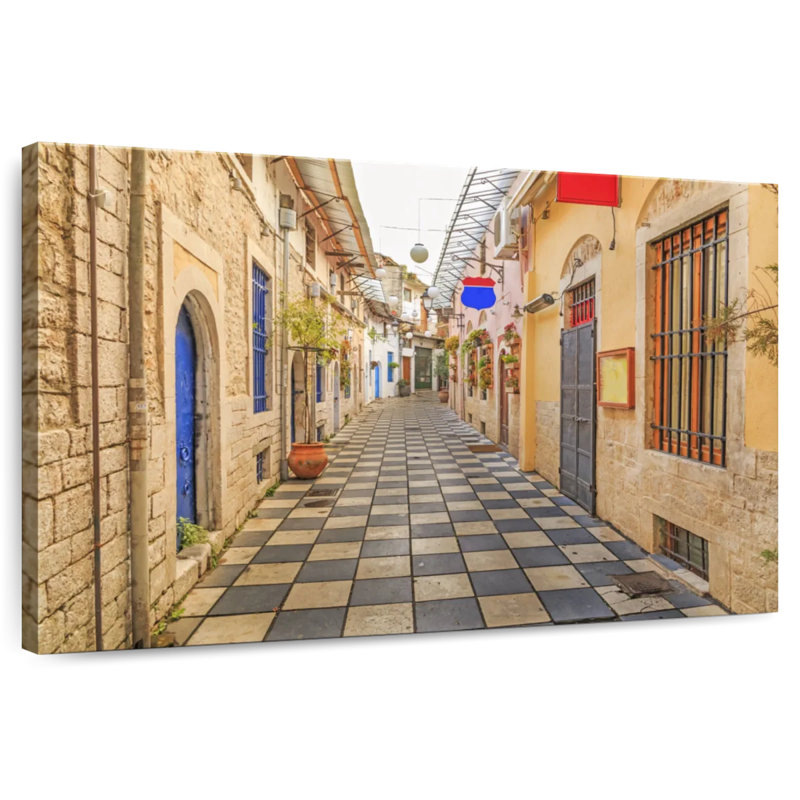 Stoa Liampei Street, 20" H x 30" W