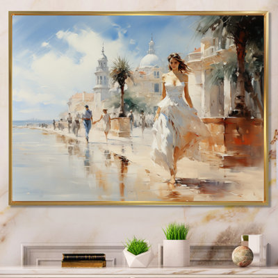 " Spain Seaside Promenade In Toledoin "
