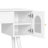 Vanity Makeup Table & Chair Set with Spacious Storage and Built-in Power Strip, Perfect for Organized Beauty Routines.-19925289