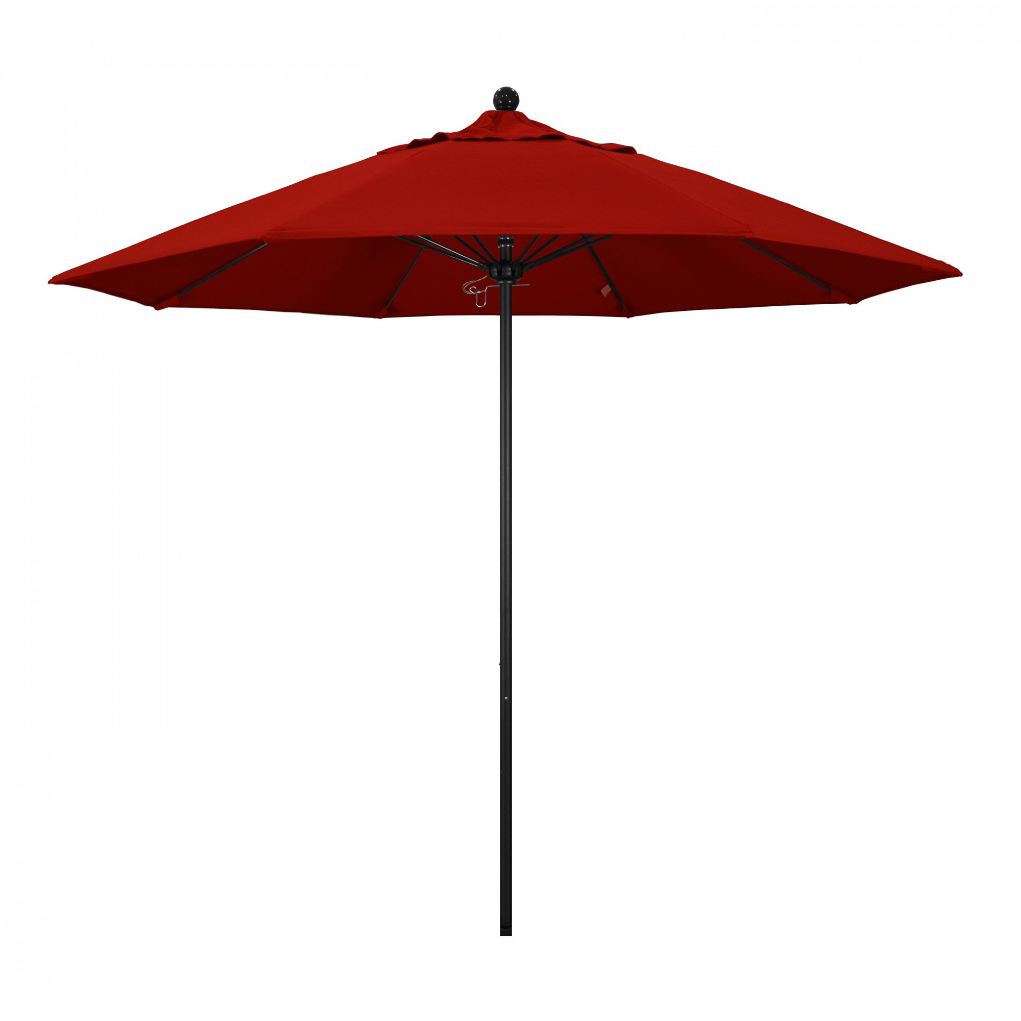 Maria 108'' Sunbrella® Outdoor Umbrella, Canvas Jockey Red Sunbrella® Canvas