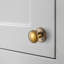 Poignée champignon 1,3 po de diamètre avec plaque arrière - G015Y-125435430