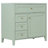 36-Inch Green Bathroom Vanity With Sink-287408048