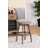 Shockley Swivel Armless Bar/Counter Stool in Wood and Faux Leather-41422188-50133822-50133821