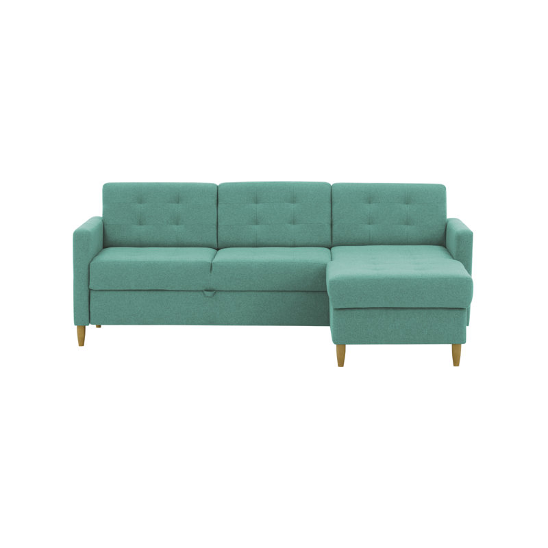 Borger 4 Seater Sofa Bed, Turquoise