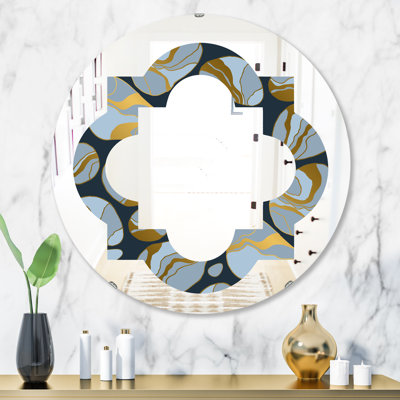 Miroir mural éclectique Quatrefoil