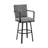 Cemalettin Aluminum Outdoor Stool with Cushion-422743748-422743751-414083255