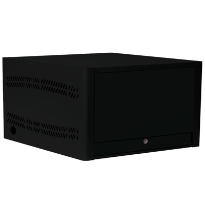 24.25'' H x 17'' W Laptop/Tablet Storage Cart