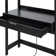 Jorah Reeded Desk with Hutch and Drawers Plus Tech Management