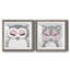 Hibou - ensemble de 2 peintures-271124419-271124472