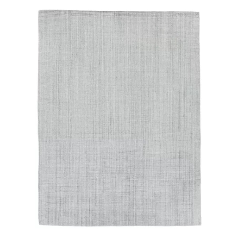 Robin Handmade Area Rug, Rectangle 8' x 10', Gray