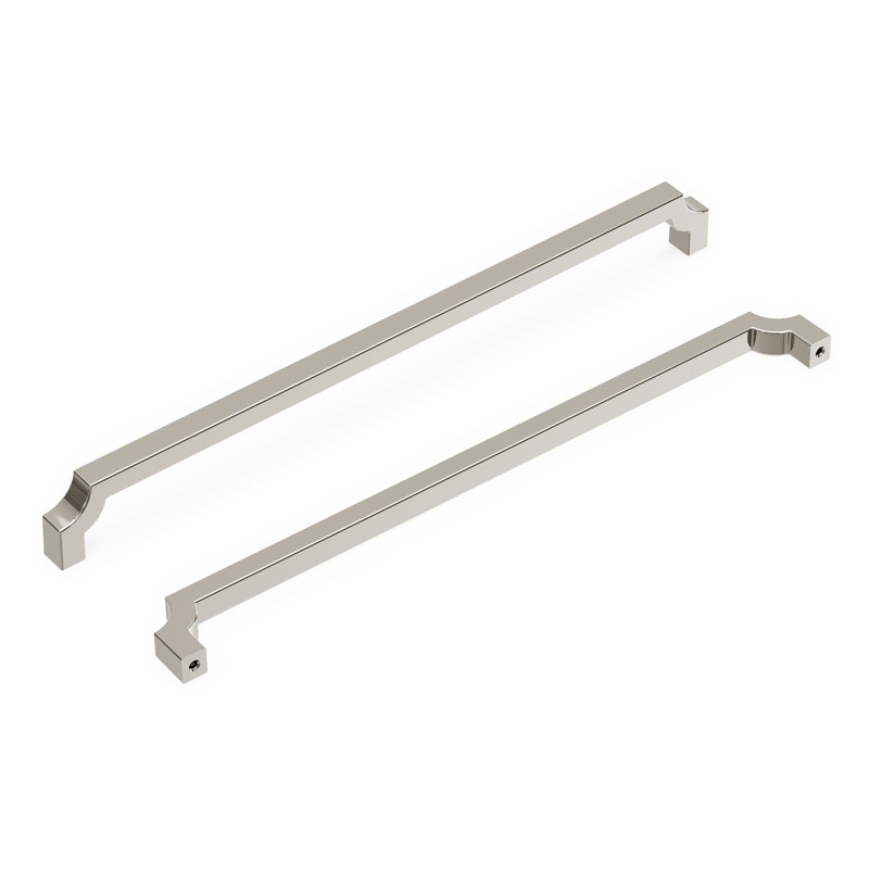 Monarch Appliance Pull, 18", Polished Nickel
