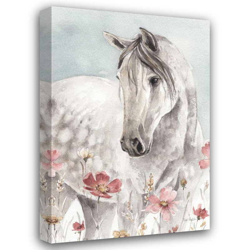 Ophelia & Co., Lisa, art sur toile tendue, Wild Horses I Crop, H 48 po x l 33 po