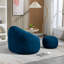 18,1 po Fauteuil à billes profondément emballé pour le style de chambre à coucher en mousse haute