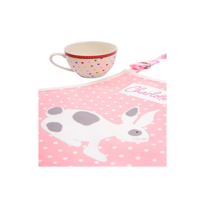 Annagh's Childrens Apron, Pink, 6-13 Years