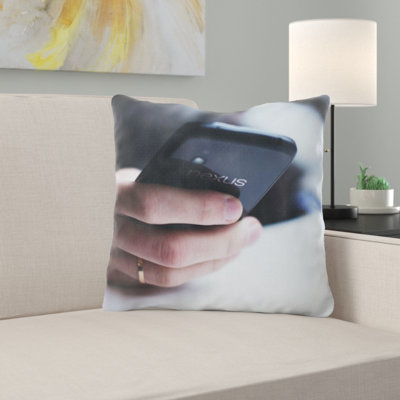 Smartphone Throw Pillow