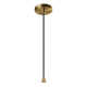 Logan 1 - Light Single Geometric LED Pendant