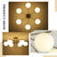 Plafonnier semi-encastré 6 lumières, lustre Spoutnik moderne avec culot E26, plafonnier pour chambre à coucher, salon, cuisine, couloir-526879423