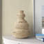 Seagrass Handmade Wrapped Decorative Vase with Abstract Bubble Shape-168454069