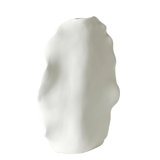 Kelp Vase-Matte White-Tall